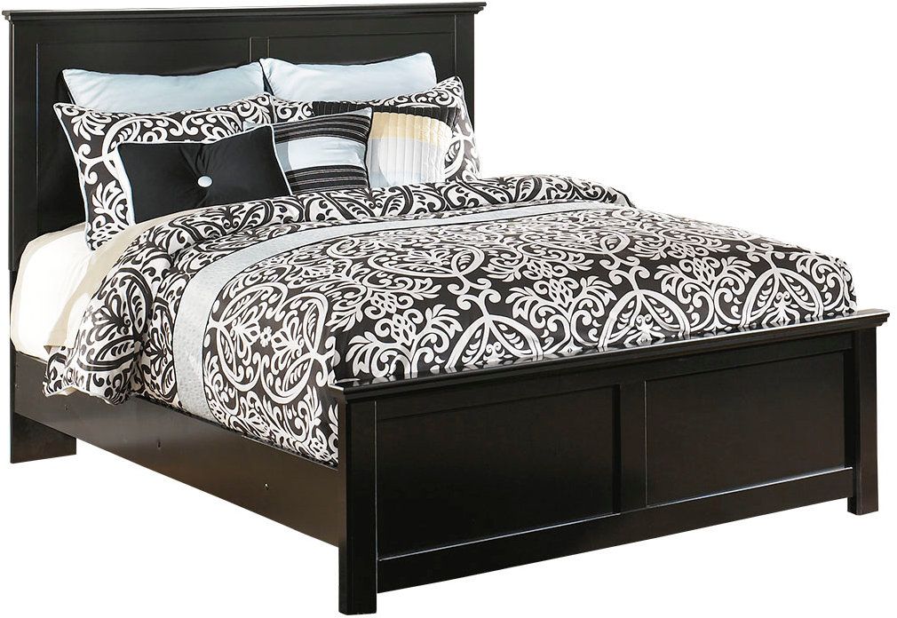 Signature Design By Ashley® Maribel Black Queen Panel Bed | All Sleep ...